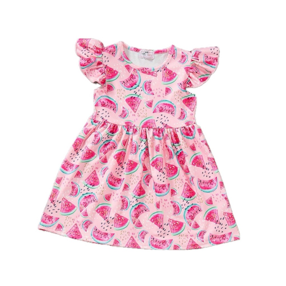 Pete and Lucy watermelon splash dress